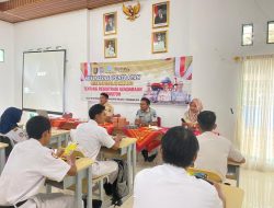 Jasa Raharja Lampung Tengah Edukasi Pelajar Terkait Penerapan Pasal 74 UU No 22 Tahun 2009
