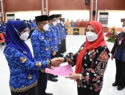 Walikota Minta 764 PNS Bandar Lampung yang Naik Pangkat Prioritaskan Tugas