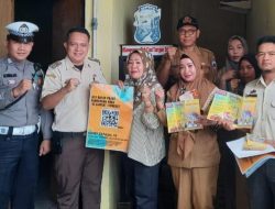 Belusukan ke Pasar Bersama Tim Samsat Natar, Jasa Raharja Sosialisasikan UU no 22 Pasal 74 tahun 2009