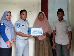 Jasa Raharja Serahkan Santunan Pelajar Korban Laka di Natar Lampung Selatan