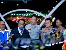 Rivan A. Purwantono: Menteri Perhubungan, Kakorlantas Polri dan Jasa Raharja Amankan Mudik di Km 70 Tol Cikarang Utama