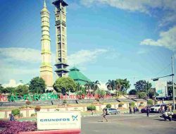 Pembangunan JPO Penghubung Gedung Parkir Pemkot dan Masjid Al Furqon Terus Berjalan