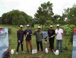 Program Penanaman Pohon TJSL Jasa Raharaja Lampung Kolaborasi dengan Honda dan ITERA