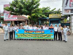 Jelang Libur Natal dan Tahun Baru Jasa Raharja Perwakilan Kotabumi  Bersama Stakeholders Bersinergi Lakukan Kegiatan Ramp Check  di Wilayah Kabupaten Lampung Utara