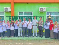Jasa Raharja Bersama Mitra Gandeng Para Guru Berkolaborasi Laksanakan Program Pengajar Peduli Keselamatan Lalu Lintas di SMK N 1 Abung Selatan
