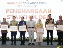 63 Tahun Jasa Raharja Berikan Penghargaan Kepada Stakeholders  dan Mitra Kerja yang Konsisten Mendukung Tugas dan Fungsi  Perusahaan