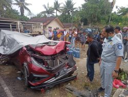 Respons Cepat, Jasa Raharja Pastikan Seluruh Korban yang  Tertabrak Truk Bermuatan Galon di Simalungun Terjamin Santunan