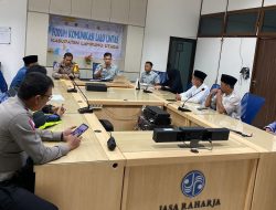 Jasa Raharja Perwakilan Kotabumi Bersama Mitra  Gelar Rapat Forum Komunikasi Lalu Lintas dan Buka Puasa Bersama