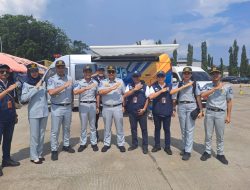 Pastikan Kelancaran Arus Balik di Wilayah Lampung, Jasa Raharja  Kemenko PMK, Kemenhub, dan Korlantas Polri Gelar Tinjauan ke  Pelabuhan Panjang dan Bakauheni