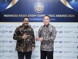 Penuhi Kewajiban Kepatuhan Hukum, Jasa Raharja Sabet Penghargaan  Bergengsi dari Indonesia Regulatory Compliance Award 2024