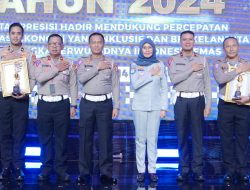 Gelar IRSMS Award 2024, Jasa Raharja Berikan Penghargaan Kepada  Polda dan Polres dengan Pelaporan Kecelakaan Tercepat