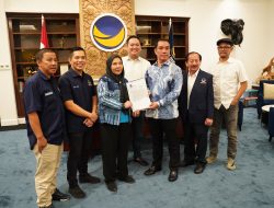 Pasangan Eva-Deddy Kantongi Rekomendasi NasDem Bertarung di Pilwakot Bandar Lampung