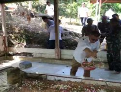 Region Head PTPN IV Regional VI KSO Bersama Danrem Lilawangsa Menempuh Perjalanan Extrem Ziarah Makam Pahlawan Nasional Cut Meutia