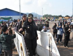 Walikota Eva Lepas Tim Muhibah Budaya Jalur Rempah KRI Dewa Ruci Tahun 2024