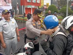 FKLL Bandar Lampung Gelar Gebyar Tertib Berlalu Lintas Untuk Cegah Laka