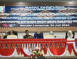 Pj. Gubernur Samsudin Sampaikan Jawaban atas Pemandangan Umum Fraksi DPRD Lampung terhadap Raperda RPJPD 2025-2045