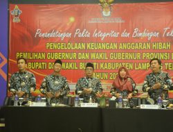 Irawan Indra Jaya Hadiri Penandatanganan Pakta Integritas dan Bimtek Pemilu Kada 2024