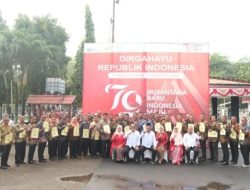 Upacara Kemerdekaan HUT Republik Indonesia Ke-79 Tahun 2024 PTPN I Regional 1 Berlangsung Khidmat