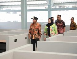 Walikota Tinjau Hasil Renovasi  Pasar Pasir Gintung
