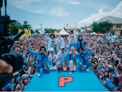 Kampanye Akbar Mirza Jihan di PKOR Way Halim Meriah