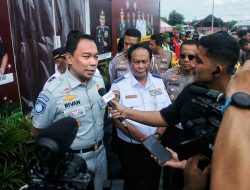 Dirut Jasa Raharja bersama Wamenhub, dan Kakorlantas Polri Gelar  Tinjauan Arus Mudik dan Libur Nataru di Tol Jogja-Solo