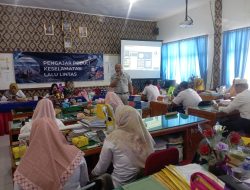 Pengajar Peduli Keselamatan Lalu Lintas (PPKL) Digelar di SMAN 14 Bandar Lampung
