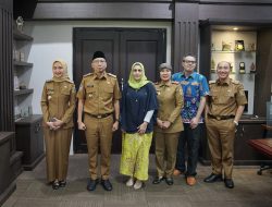 Gubernur Mirza dan Wagub Jihan Nurlela Terima Kunjungan Jajaran Pimpinan Perusahaan SUS Environment Ci., Ltd.