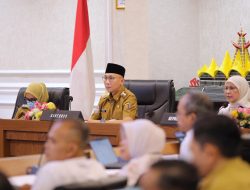 Gubernur Rahmat Mirzani Djausal Terima Laporan Eksekutif Daerah, Fondasi Strategis untuk Pembangunan Berkelanjutan