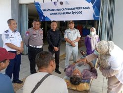 Pelatihan Pertolongan Pertama Gawat Darurat (PPGD) Digelar di Terminal Rajabasa