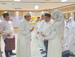 Lepas JCH, Tuhu Bangun Titip Doa untuk Kemaslahatan PTPN I Regional 7
