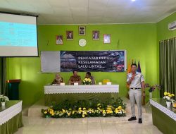 Jasa Raharja Kembali Gelar PPKL di SMPN 1 Pesawaran