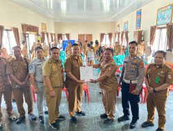 Jasa Raharja Bersama Mitra Sosialisasi Keselamatan Berlalu Lintas di Kecamatan Banjar Agung dan Banjar Margo Tulang Bawang