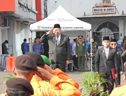 Wakil Walikota Deddy Amarullah Pimpin Upacara Hari Lahir Pancasila ke 80 Tahun