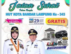 Meriahkan HUT ke 343, Pemkot Gelar Jalan Sehat