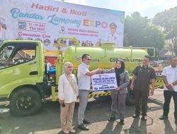 Bank Lampung Beri Mobil Tangki Tinja untuk Pemkot Bandar Lampung