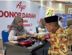 Bulan Muharram, Karyawan PTPN Regional 7 Donor Darah