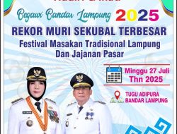 Pemkot Bandar Lampung Gelar Begawi Bandar Lampung 2025