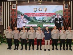 Dukung Astacita Presiden, Holding Perkebunan melalui PTPN I Teken MoU Ketahanan Pangan dengan Polda Sulsel