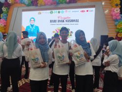 Rayakan Hari Anak, PTPN I Reg 7 Beri Bantuan Paket Perlengkapan Sekolah