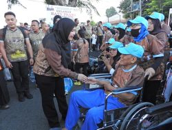 Meriahkan Hut Kota Bandar Lampung, Pemkot Gelar Jalan Sehat Disabilitas