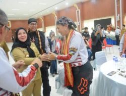 Walikota Eva Dwiana Lepas Peserta IMBI ASEAN Ride 2025
