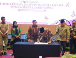Rakor Fasilitasi Sertifikasi Halal Perkuat Kolaborasi Pusat-Daerah dan Dukung UMKM Lampung