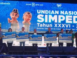 Nasabah Bank Lampung Raih  Uang Tunai Rp 100 Juta Undian Simpeda Nasional