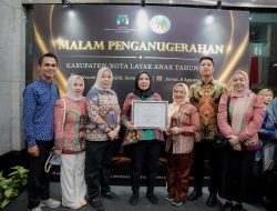 Selamat Pemkot Bandarlampung Raih Penghargaan Menteri Pemberdayaan Perempuan dan Perlindungan Anak