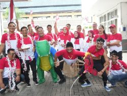 Meriah Peringatan HUT RI Ke-80 di Bank Lampung