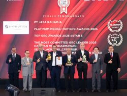 Jasa Raharja Raih 4 Penghargaan TOP GRC Awards 2025, Perkuat  Implementasi Tata Kelola, Manajemen Risiko, dan Kepatuhan
