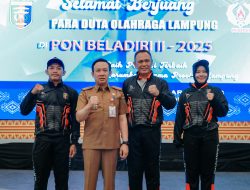 Pemprov Lampung Lepas 80 Atlet untuk Berlaga di PON Beladiri II-2025 Kudus*
