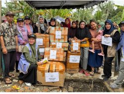 PTPN I Salurkan Bantuan Logistik dan Trauma Healing Korban Banjir