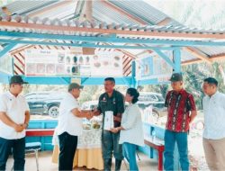 Holding Perkebunan Nusantara  melalui PTPN IV Regional III Salurkan Bantuan Rp50 Juta untuk Korban Teror Pembakaran di Terantam