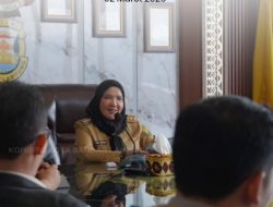 Wali Kota Eva Dwiana Terima Audiensi Kepala BPN
